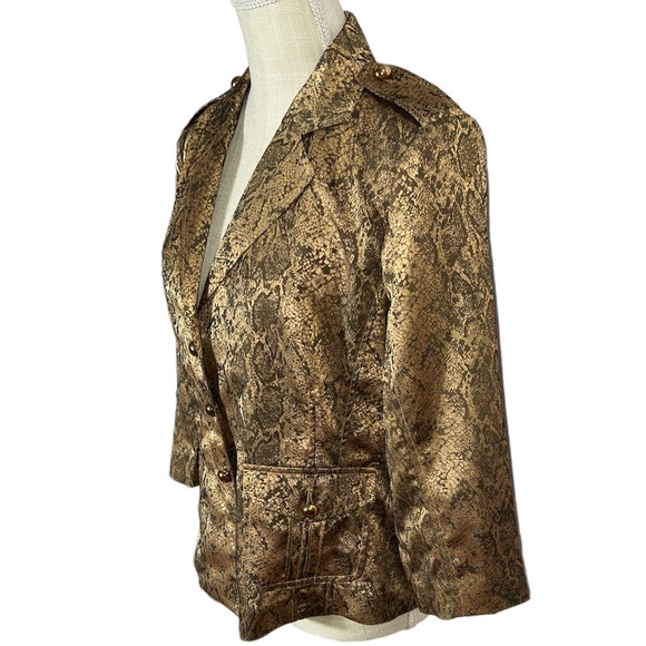 “Joan Rivers” Animal Print Blazer - Picture 2 of 14